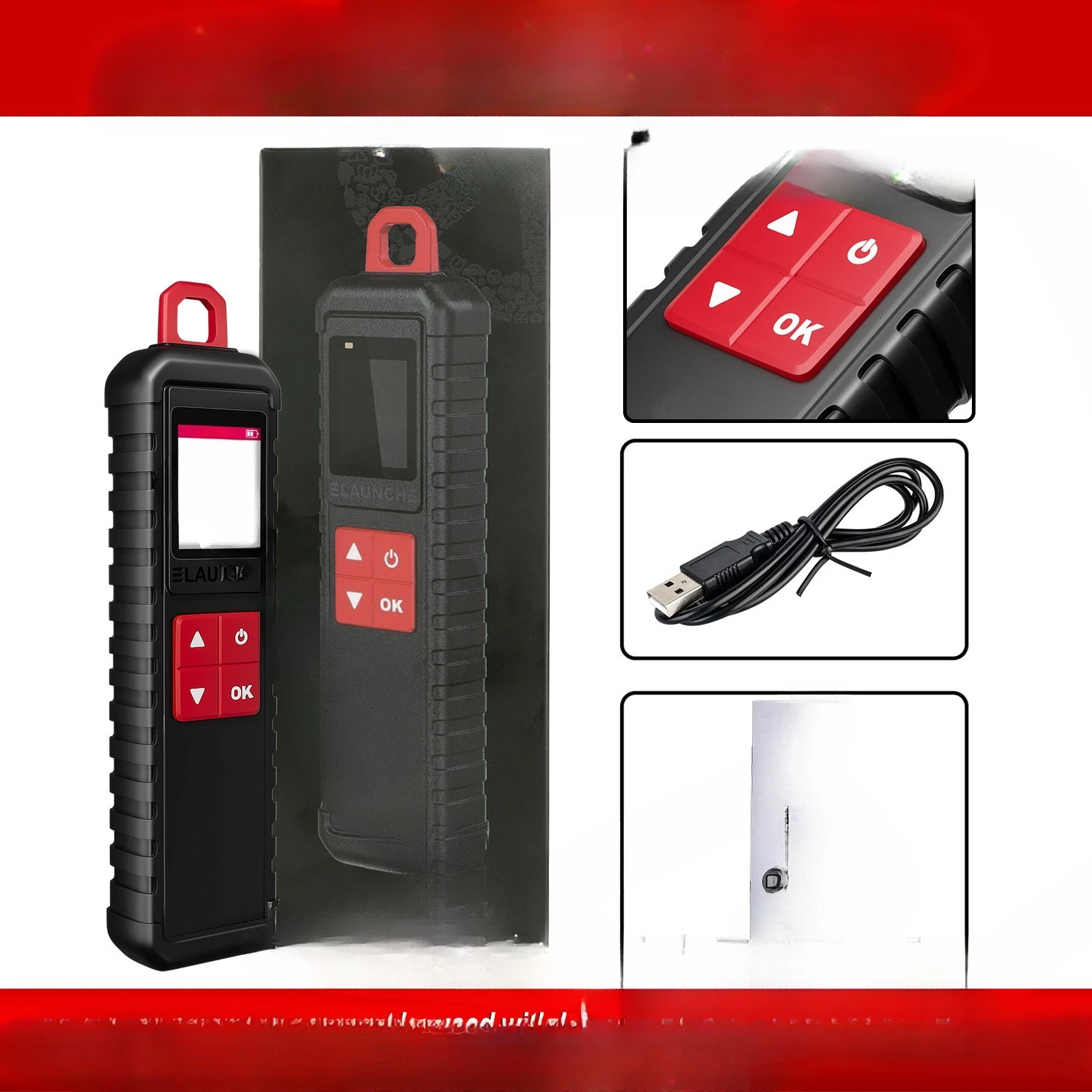 Tire pressure activator, programmed to match multiple models, diagnosis