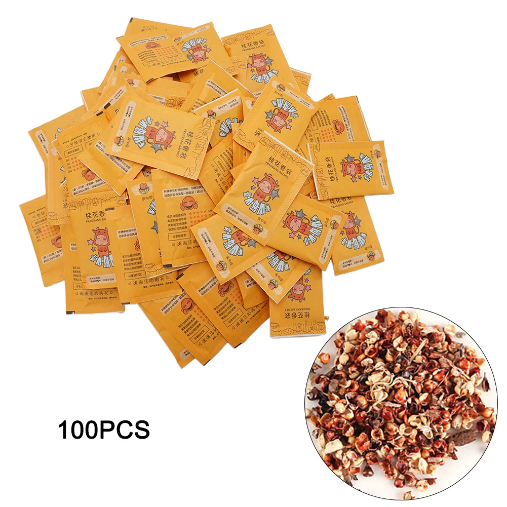 

Fresh Air Fragrance Bag, Closet Sachet Anti Mold Incense, 100Pcs Natural Smell Paper Pocket, Long Lasting Aroma