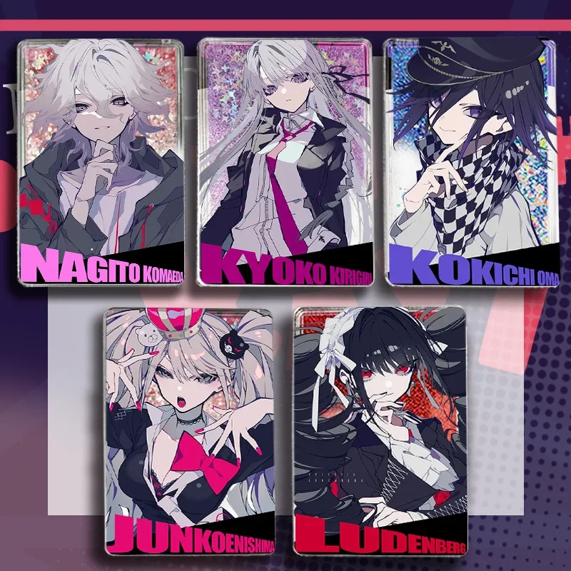 

Anime Danganronpa Nagito Komaeda Nanami ChiaKi Hinata Hajime Kokichi Oma Cosplay Quicksand Mahjong Acrylic Brick Mascot Ornament