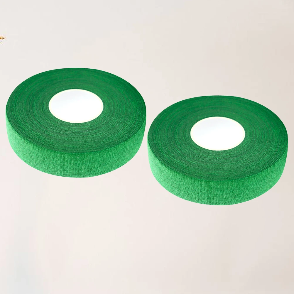 

2 Pcs Hockey Tape Playing Cotton Stick Sports Printing Wrapper Sticky Wear-resistant