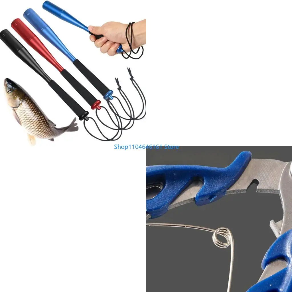 

Fishing Pliers Hook Remover Fish Priest Bat Saltwater Fishing Multi Tools