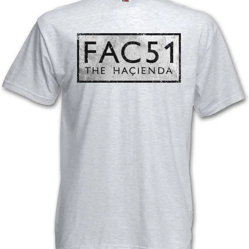 Camiseta FAC 51 THE HACIENDA II, Fac51 Club Factory Records, New Order