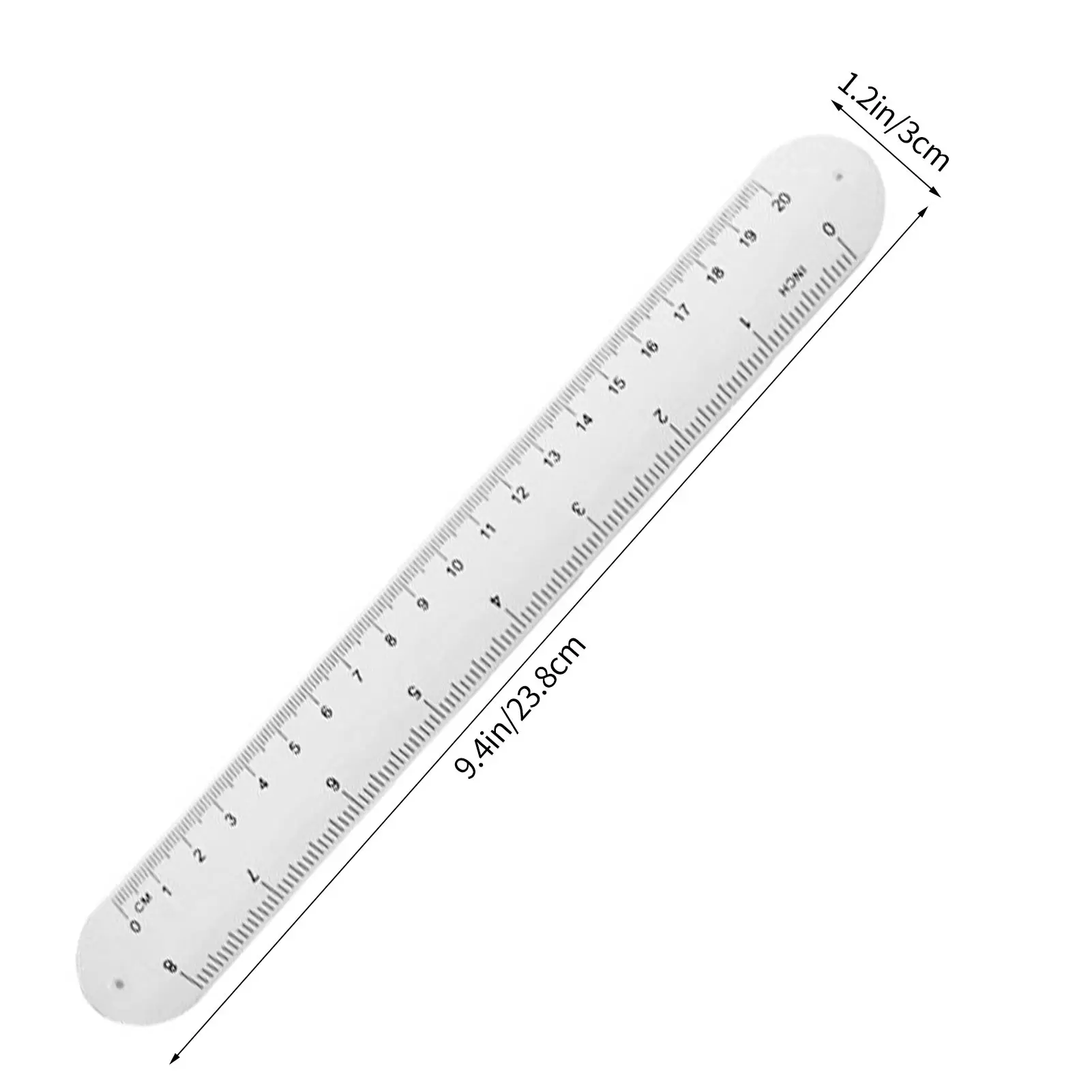 Image 7: Bracelet en silicone réutilisable pour notes, étanche, avec liste de choses à faire, règle et fonction effaçable, idéal pour les réunions et l'école