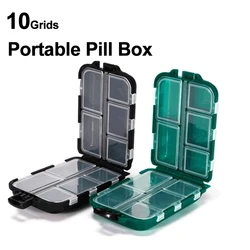 Portable Pill Organizer Medicine Holder Tablet Storage Drug Container Dispensers Case for Vitamins Fish Oils Pill Box