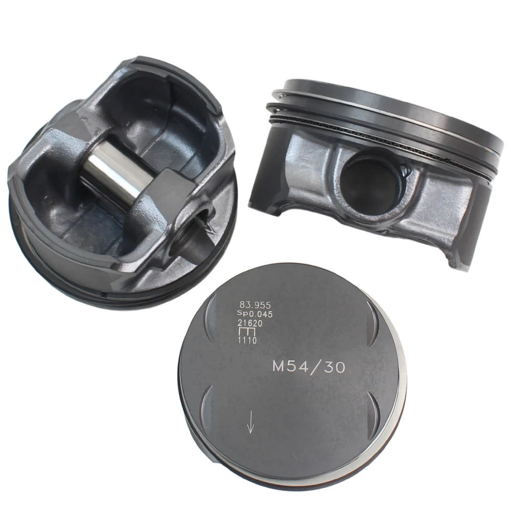 6pcs STD Piston 11257506222 11257506252 07119934460 For BMW 330Ci 530i X3 30i Z3 3.0i Z4 30i E46 E39 E60 E83 E53 2001-2007 view 4