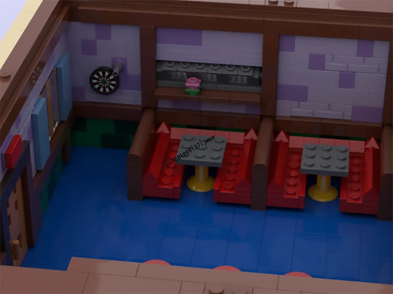 جديد 1591 قطعة Moc البطلينوس في حالة سكر نموذج مخصص الألغاز مدينة عرض الشارع لتقوم بها بنفسك الأفكار الإبداعية الاطفال اللعب عيد ميلاد هدية الكريسماس
