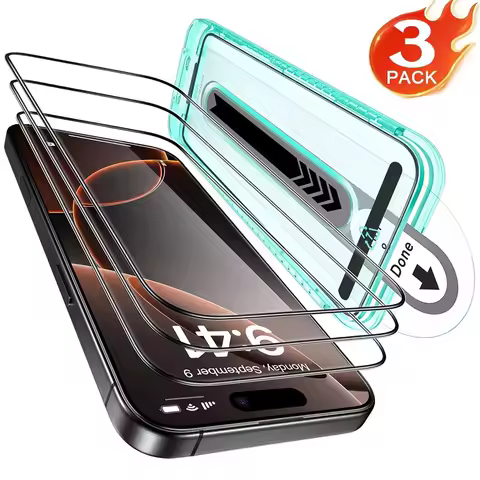 3PCS Fingerprint Unlock Screen Protectors For Samsung S25 Edge S22 S23 S24 Ultra Plus A56 5G A36 A26 A16 A55 A54 A33 S21 S20 FE