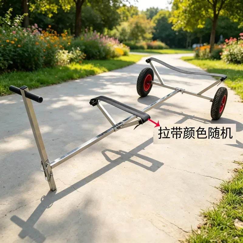 For Rubber Boat Simple Stainless Steel Trailer A Lightweigh Marine Accessories