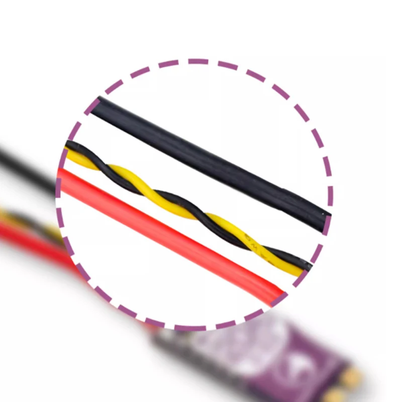 1Pcs FLYCOLOR Raptor 5 20A 35A 45A 50A Multi-Rotor Brushless ESC 3-6S 32-Bit G701 PWM 128K for RC FPV Racing Drone