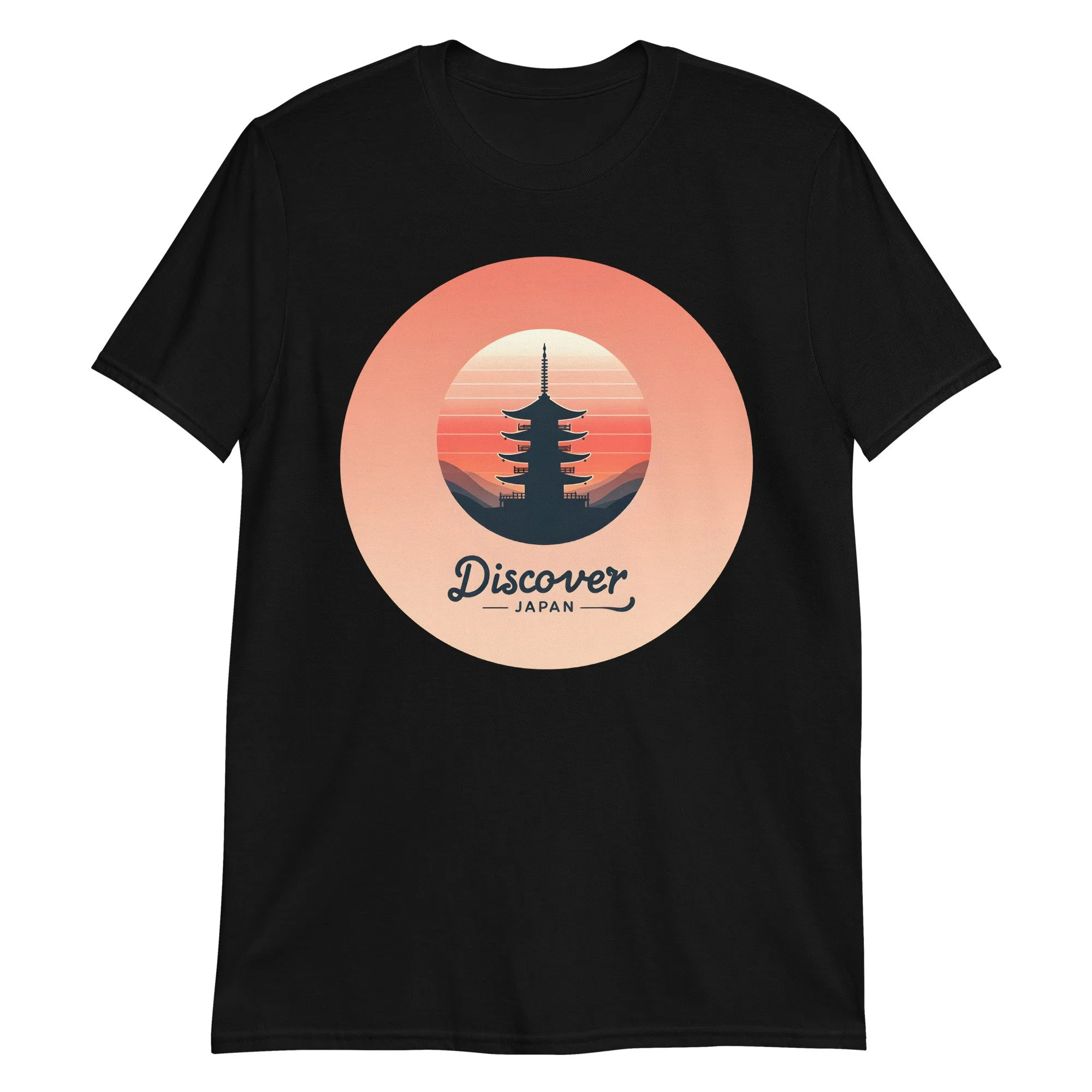 Discover Japan Motif T Shirt