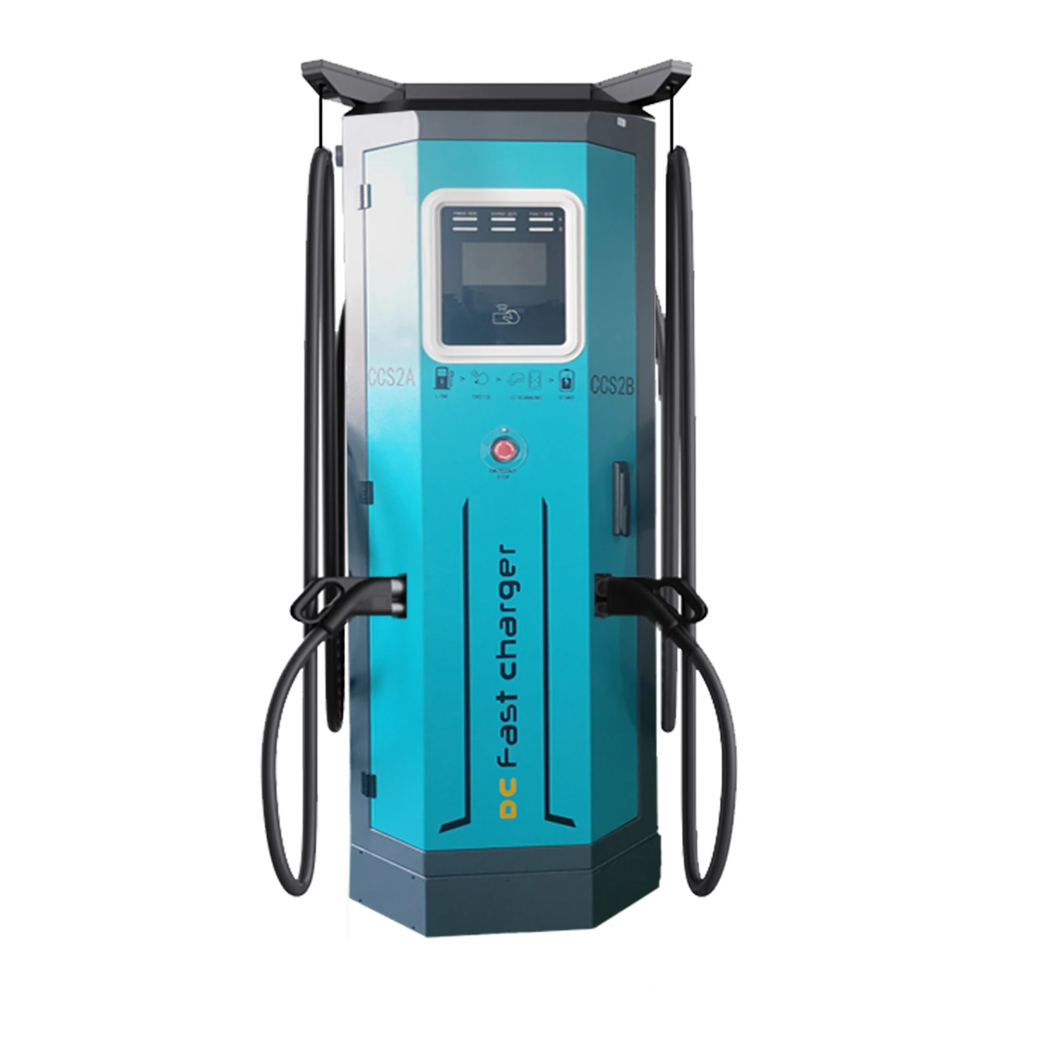 2026 Bomern New DC Fast CHAdEMO Car Charger 60-240kw EV 5m Cable 250A Charging Station