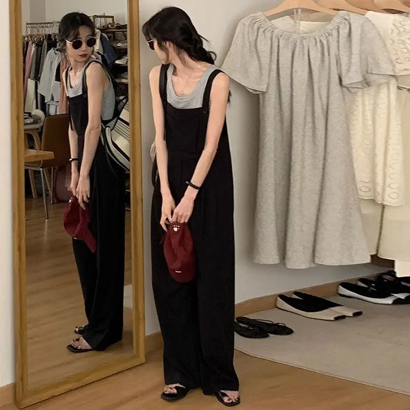 

Элегантные женские длинные комбинезоны Fresh Trip Tiered Splice Потрясающие принты Basics Damen Deportivos Женские яркие подходят