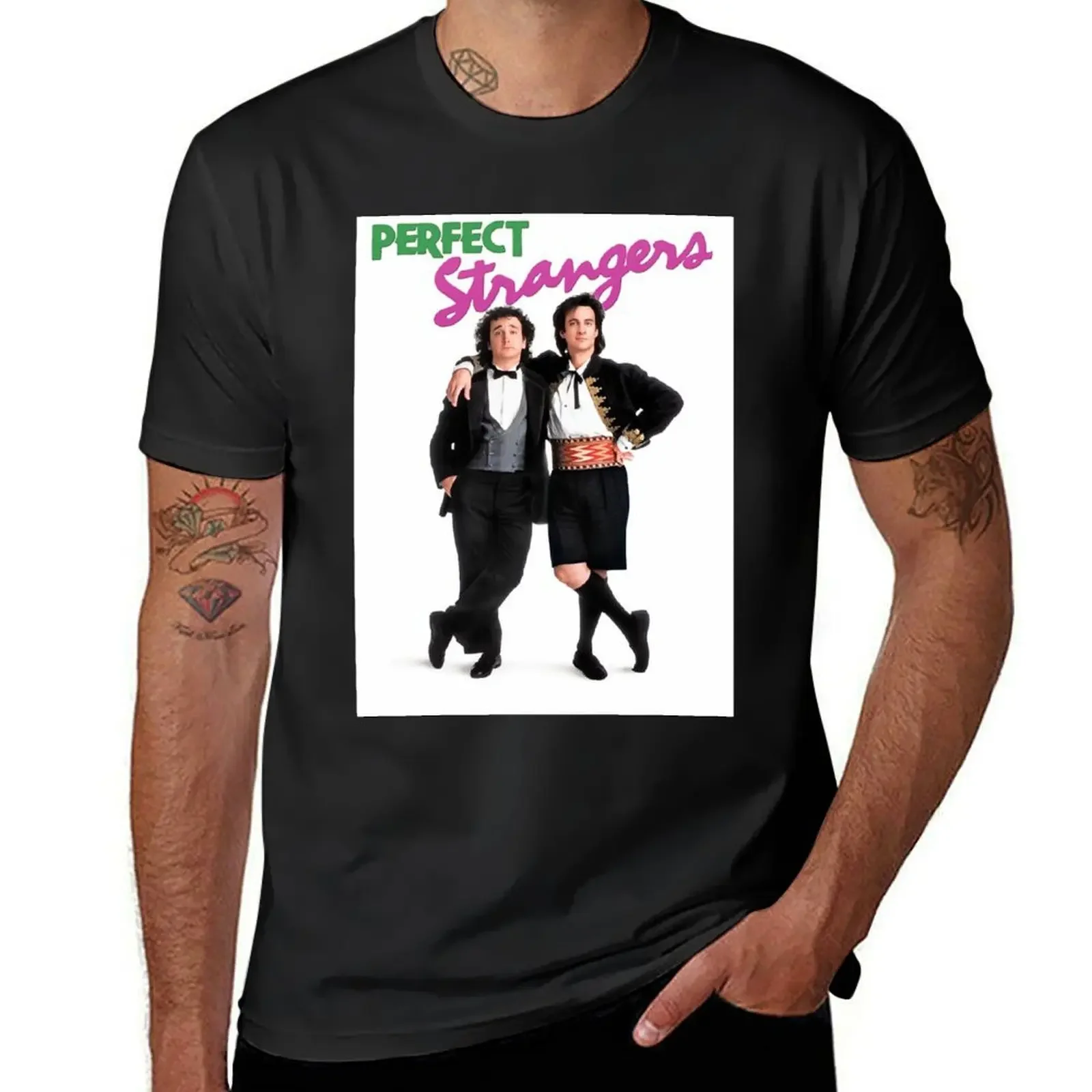 Perfect Strangers T-Shirt custom shirt oversized T-shirts for men cotton