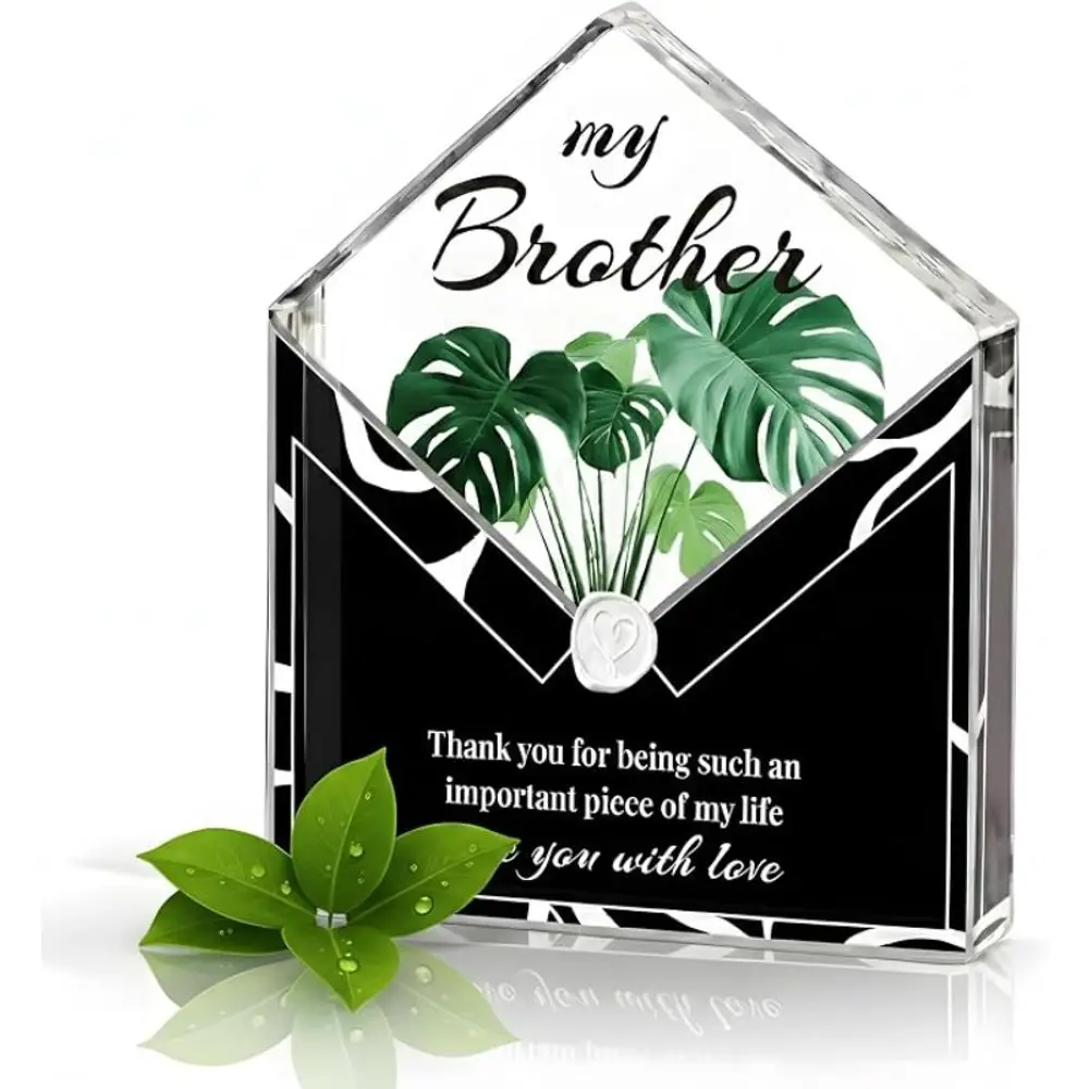 Big Brother Gifts from Sister Brother, Cute Desk Decor for Birthday Christmas