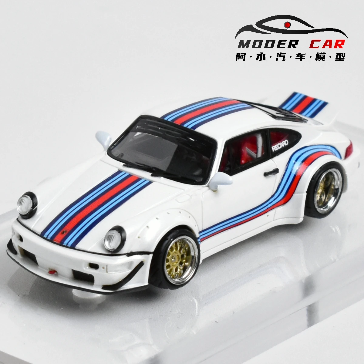 

SH 1:64 Коллекция 964 911 RWB Подарки для подростков Литая под давлением модель автомобиля из смолы