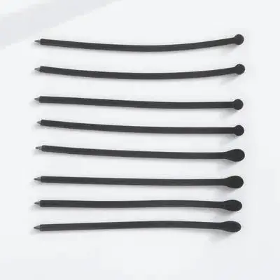 

12Pairs Eyeglass Temple Tips Non-Slip Silicone for Glasses Sweatproof Secure Fit for Office Work Exercise All Day