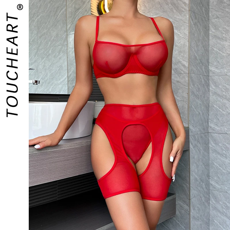 

Hot New Women's Underwear Sets Sexy Night Clothes Womans Clothing Panties and Bra Set Romantic Lingeries Set Lingerieset Dames