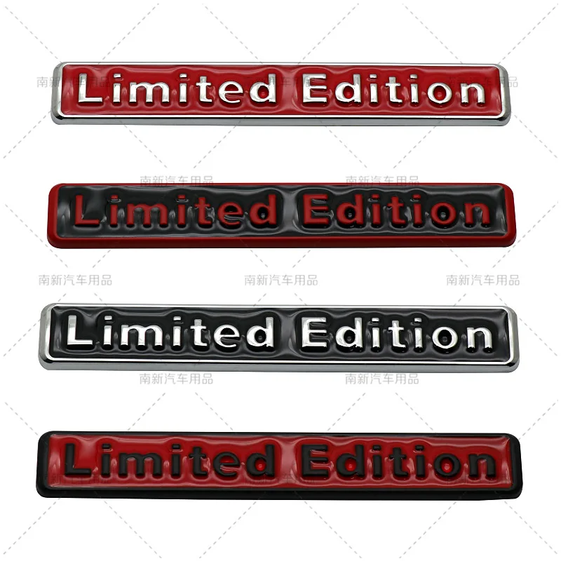 

The Limited Edition metal emblem is suitable for Audi A4L A6LQ5 modified cars with multiple rear stickers car sticker emblem