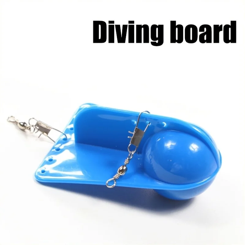 1 pièce Planche de pêche en plastique, Planche de pêche à la traîne, un dispositif de contrôle de la profondeur spécialement conçu pour la pêche en bateau (traîne), capable d'utiliser les principes de mécanique des flu
