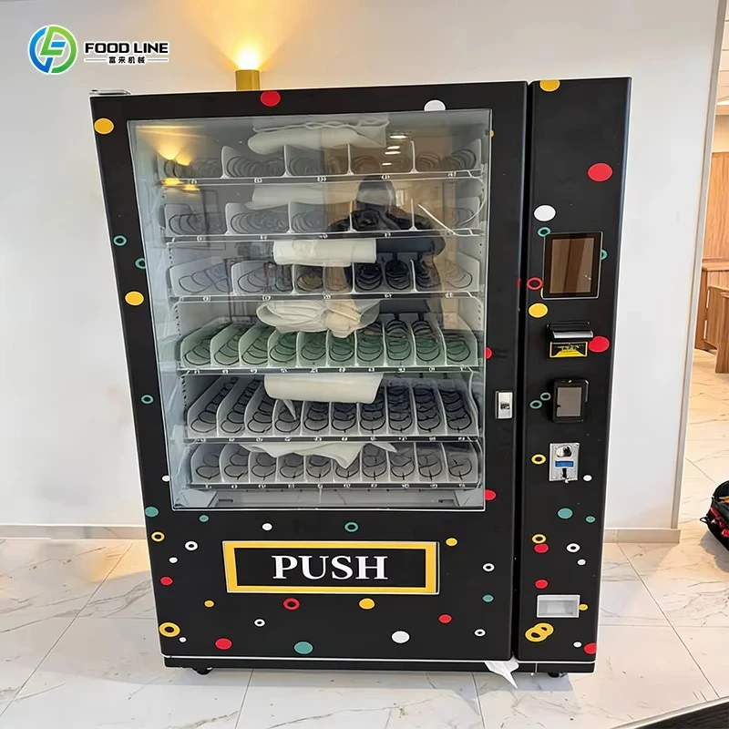 

Customized High Efficiency Snack Drink Vending Machine Fully Automatic Self Service Dispenser Low Power 24H Working For Public