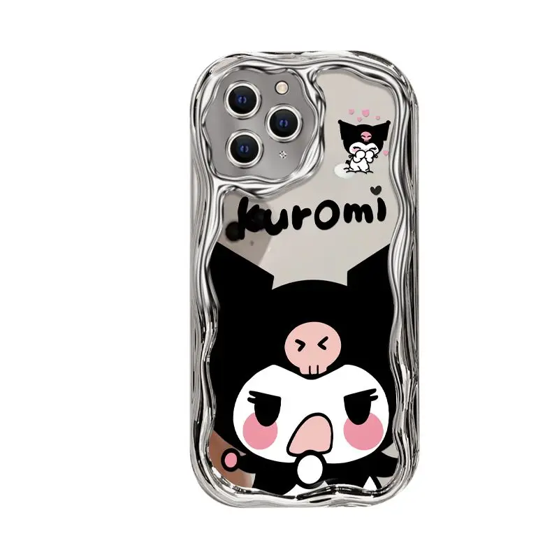 Funda de teléfono con pulsera kuromi para Samsung Galaxy A06 A05 15 M54 M14 M34 A15 A145G A13 4G A21S A22 A23 A04S A03Core suave