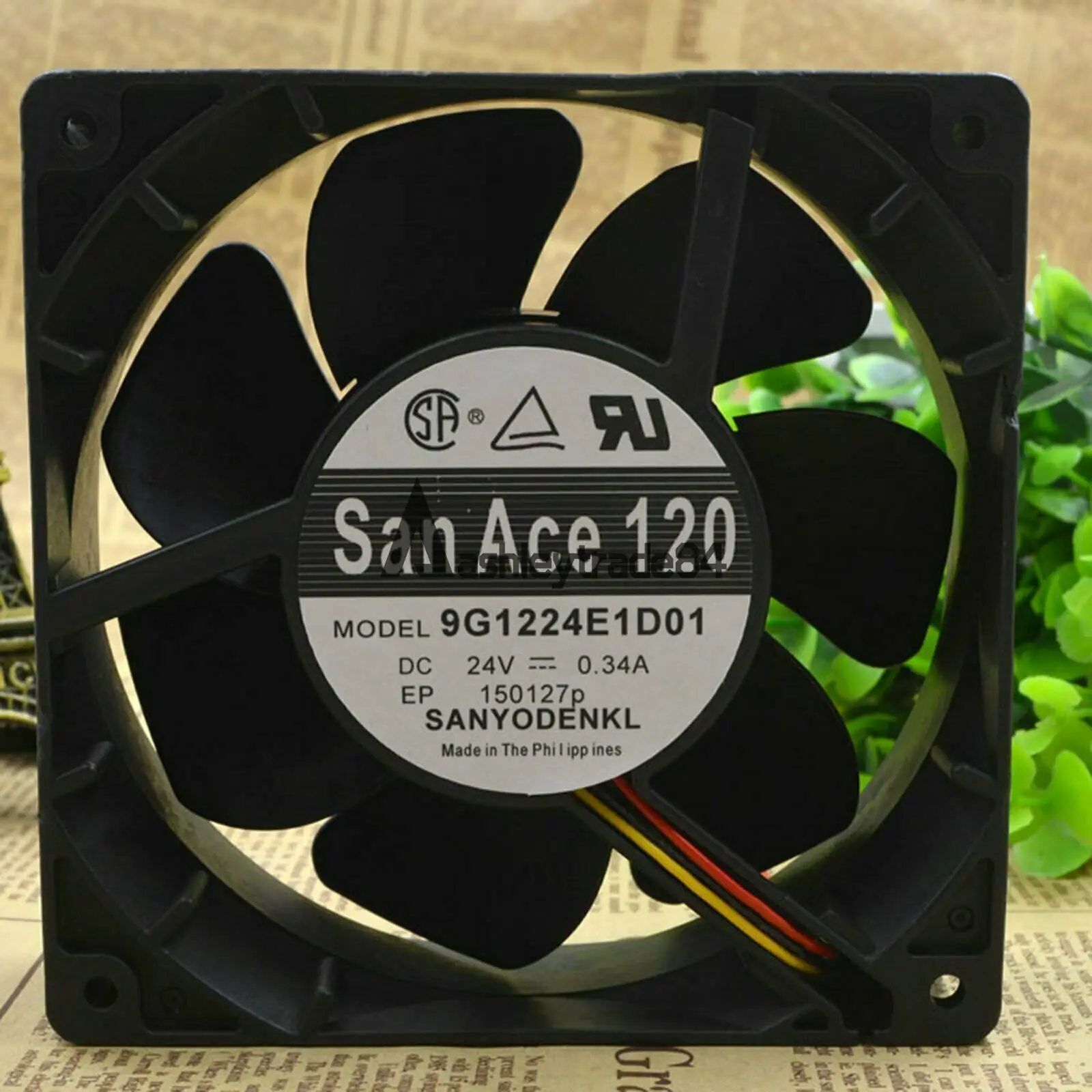 1PC New 9G1224E1D01 For SANYO San Ace120 24V 0.34A inverter cooling fan