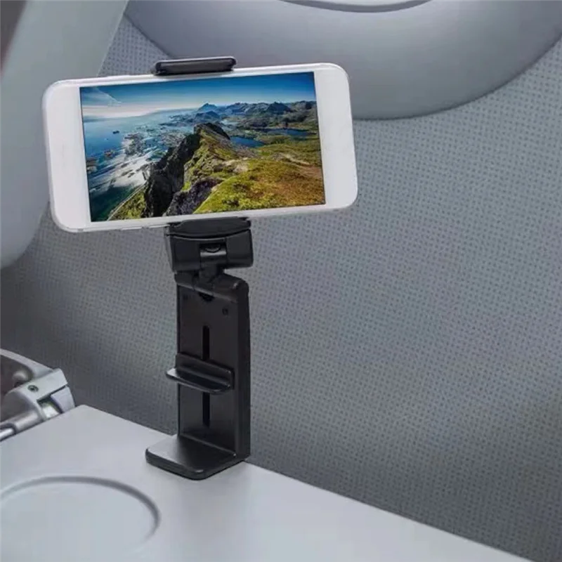 A34M-Portable Simple Desktop Bracket Folding 360 Degree Rotating Phone Clip Car Mount Convenient Bracket Durable Easy To Use