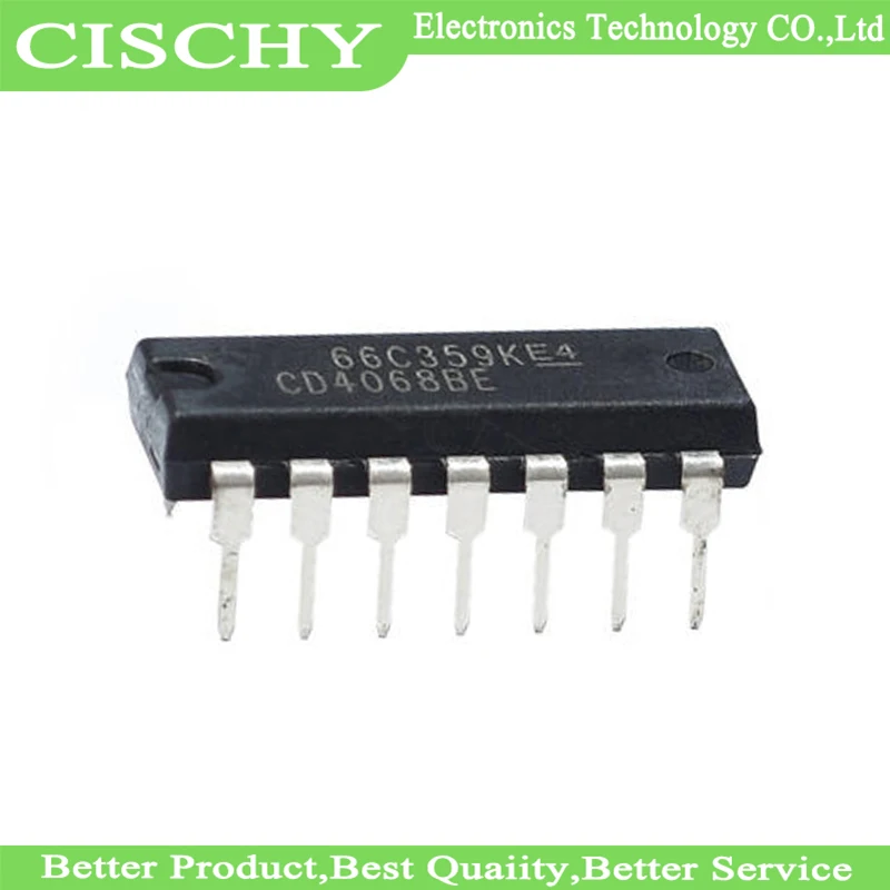 

10 шт. CD4068BE DIP-14 CD4068 DIP14 4068BE DIP