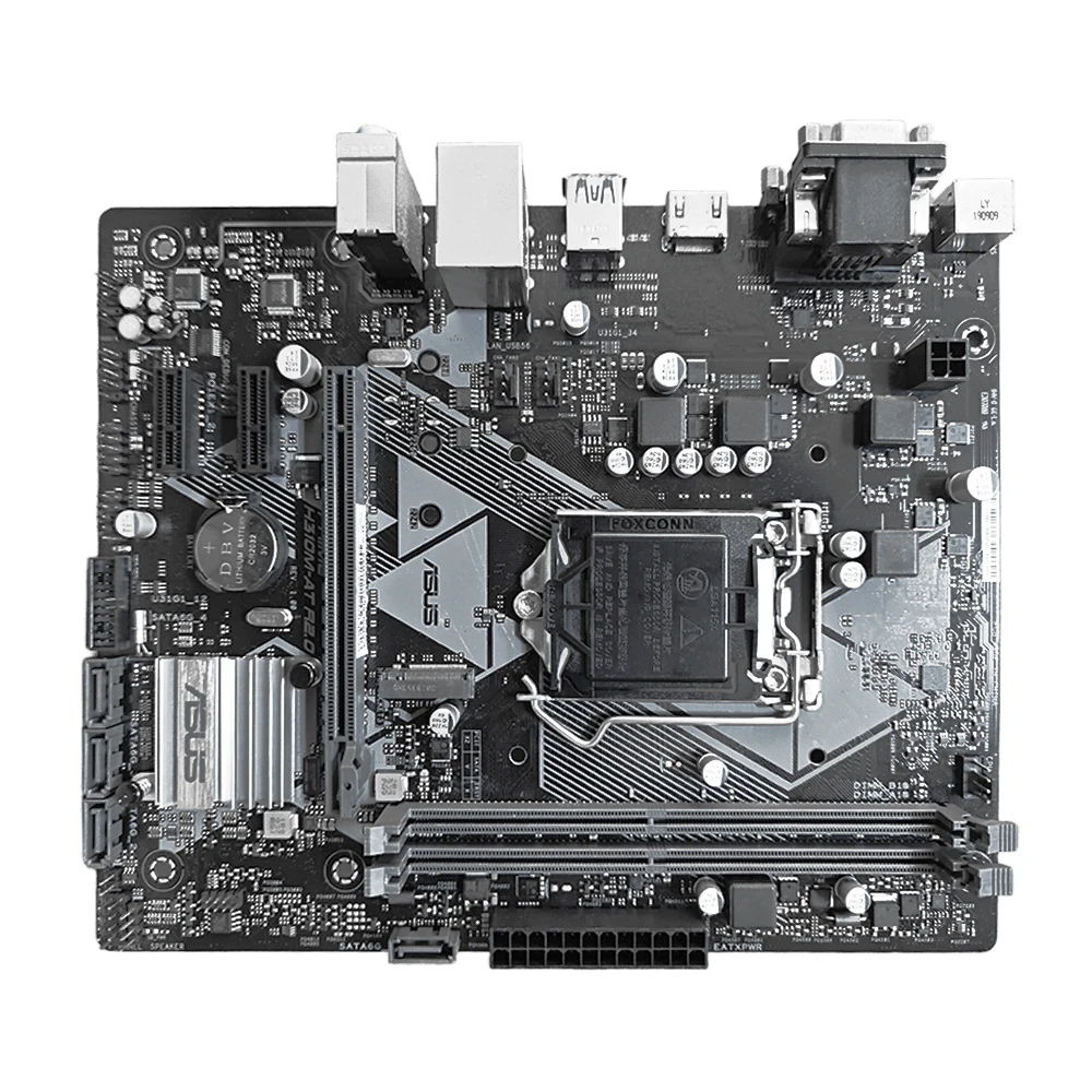 اللوحة الأم ASUS PRIME H310M-AT R2.0 LGA 1151 Intel H310 DDR4 32GB Micro ATX تدعم Core i3-9100 i5-8500 i5-9600 i7-9700 cpu