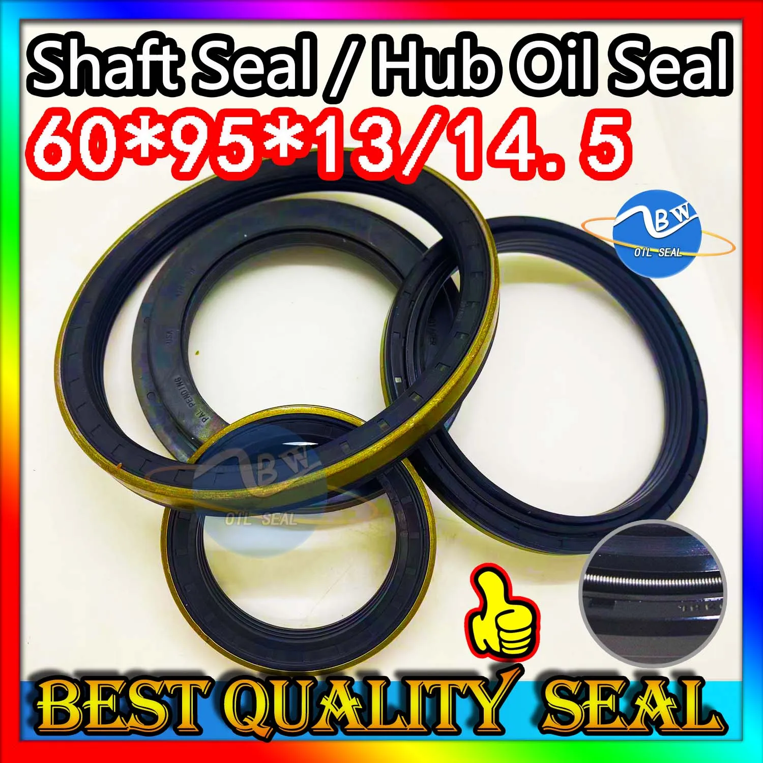 

Cassette Oil Seal 60*95*13/14.5 Hub Oil Sealing For Tractor Cat 60X95X13/14.5 Metal Shim Gasket Factory Direct Sales Machinery