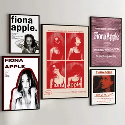 1PC Fiona Apple Poster Movie Sticky Posters Retro Kraft Paper Sticker DIY Room Bar Cafe Aesthetic Art Wall Painting