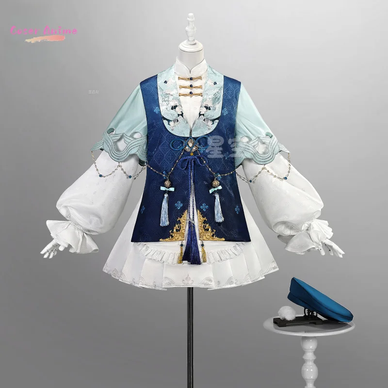 لعبة Wuthering Waves فيبي أزياء تنكرية موحدة للهالوين كرنفال حفلة عيد الميلاد لعب الأدوار الملابس الملابس