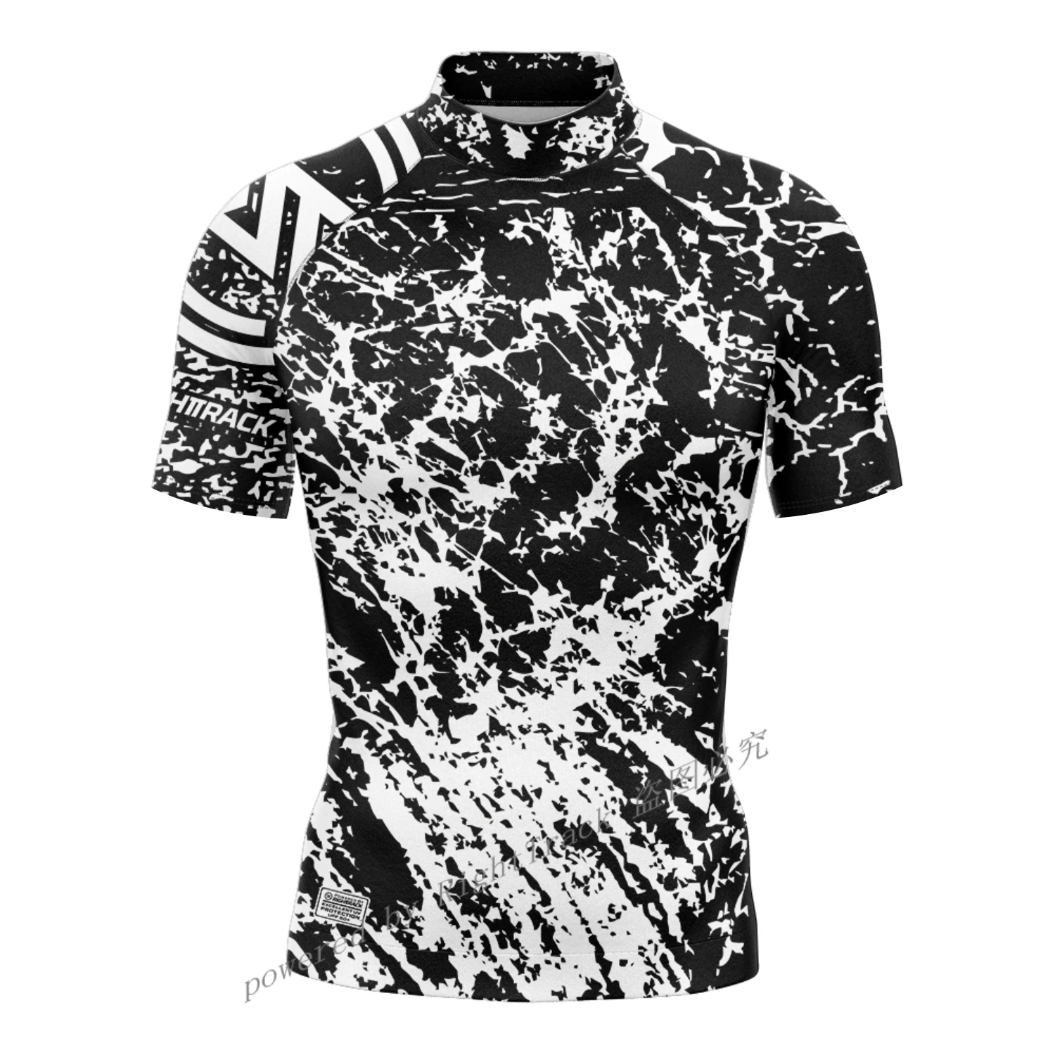 RT Sport Summer Surfing Short Sleeve Men's Shirts Rash Guard Men's Swimwear Rush Guard Diving Clothing Beach Swim Surf Appamsuit