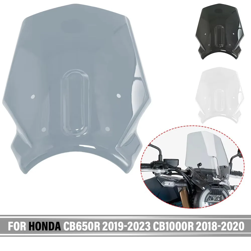 혼다 CB650R 2019-2023 2022 CB1000R 2018-2020 윈드 디플렉터 CB 650 1000 CB650R 윈드 실드 윈드 스크린 윈드 스크린 실드