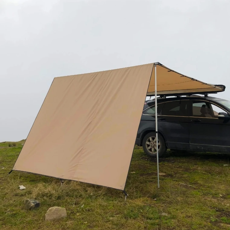 

Suv Car Travel Waterproof Sunshade Camping Camper Van Side Awning Tent