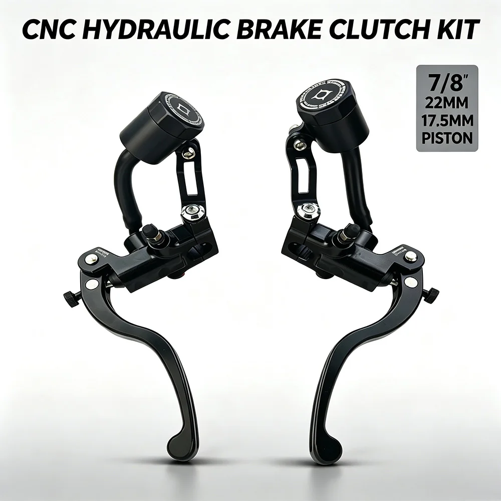 17.5 RCS Universal Motorcycle Radial Brake Master Cylinder Pump Hydraulic Clutch Lever 7/8" 22mm Handlebar Racing Brake Lever