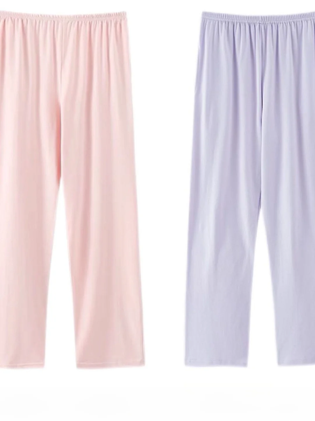 Pantaloni Sp in seta di cotone da donna Pantaloni larghi a gamba larga Pantaloni da casa casual Estate sottile Versatile Traspirante Comodo Sle coreano