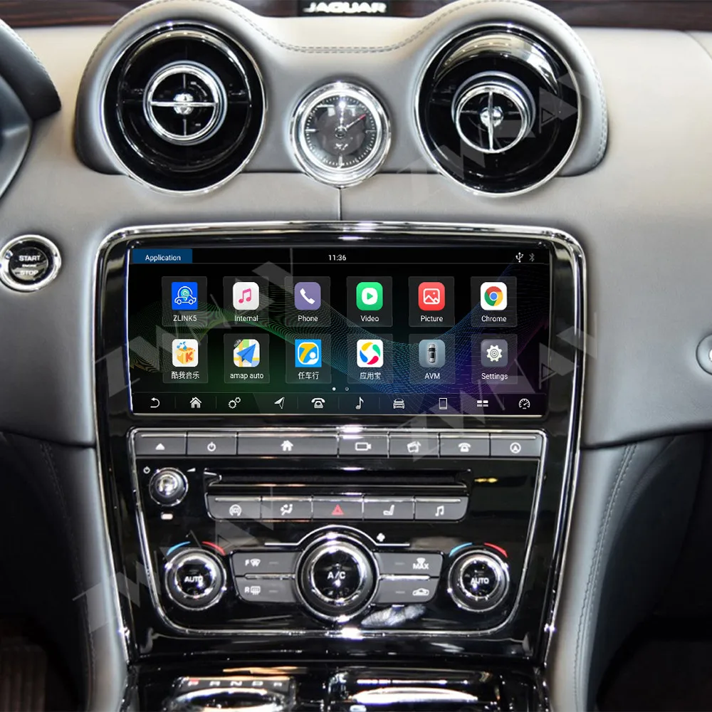 10.25 " Android 14 For Jaguar XJ XJL 351 2010 - 2018 Car Radio Multimedia Video Player GPS Navigation Carplay Stereo Head Unit - view 2