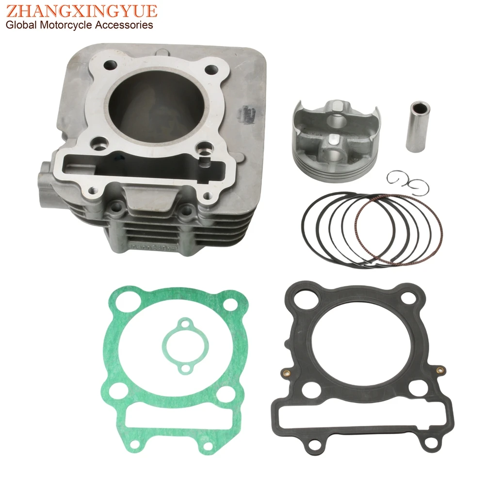 Motorcycle 74mm Cylinder Kit For Yamaha YBR250 YS250 XT250 YBR YS XT 250cc 1S4-11311-01-A0 Engine Parts