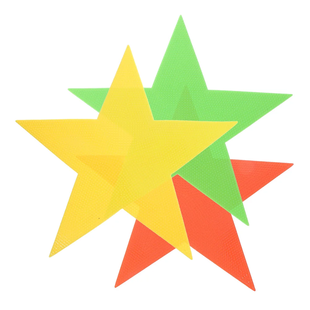 3 Pcs Mark Spot Markers Flat Area Rugs Sports Training Carpet Football Signs for Marking Pads Floor Aids