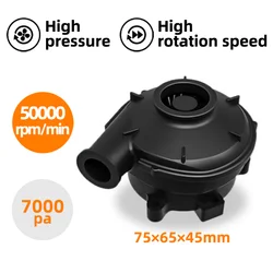 U71L24B 50000rpm 75mm 75x65x45mm 24v dc high speed blower fan