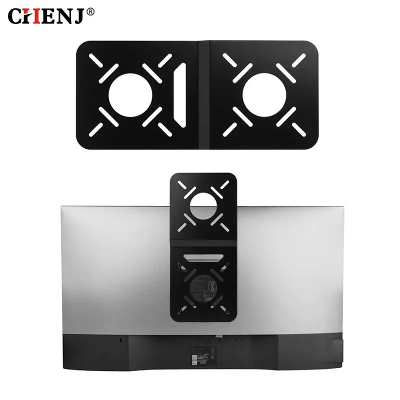 VESA Mount for Mini PC Mini-Host Hanging Bracket VESA Holder PC Monitor Two Screen Mounted Tablet Pad Mounting Rack