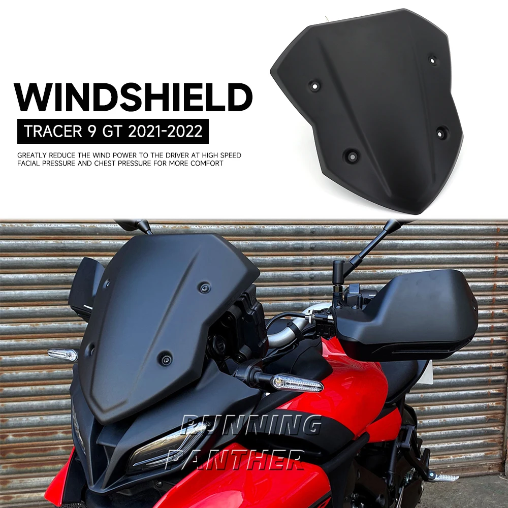 

For Yamaha Tracer-9 Tracer 9 Accessories Tracer9 GT 2021 2022 Motorcycle Windshield Fly Screen Windscreen Deflector