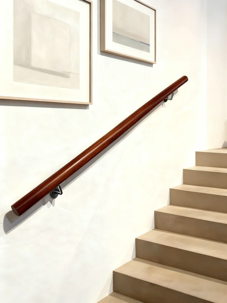 

Light Luxury Staircase Handrail, Solid Wood Safety Support Grab Bar for Elderly Disabled, Home Stair Armrest for Seniors