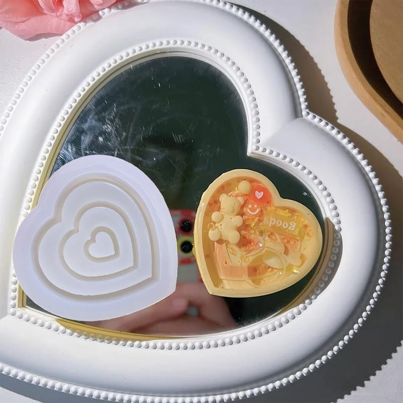 Unique Silicone Mold Handmade Ornament Mold Valentine's Day Birthday Gift