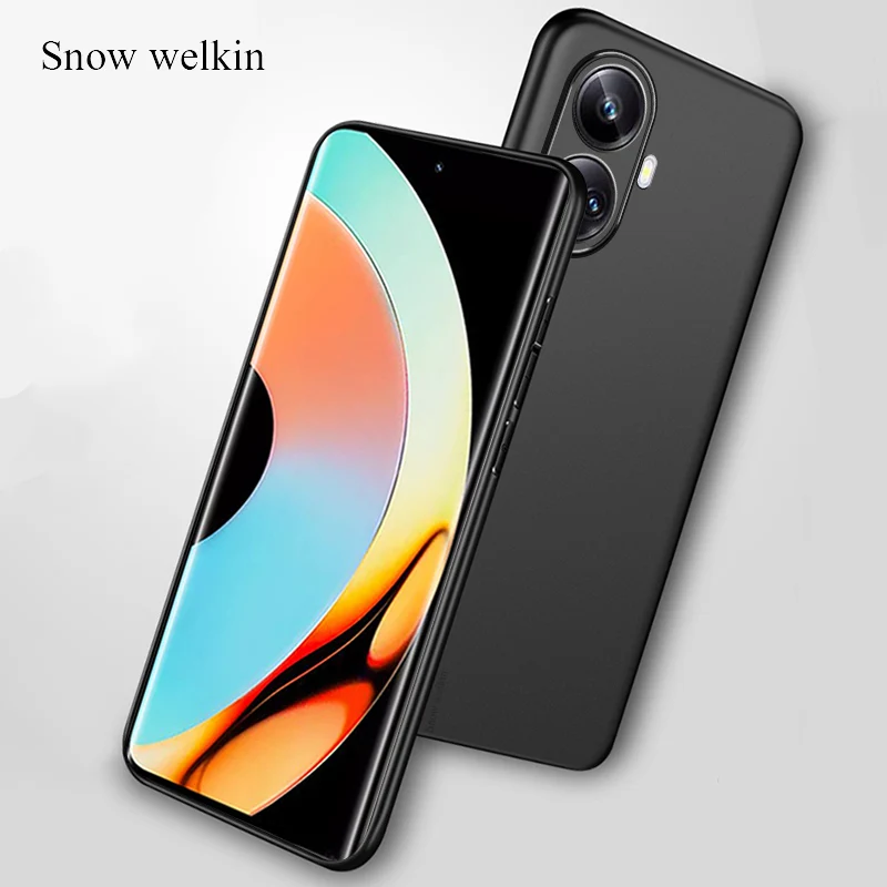 TPU Ultra cienkie miękkie silikonowe etui na telefon do Realme 10 10S 9 9i 8 8i 8S 7 7i 6S Pro Plus 4G 5G SE obudowy na tył