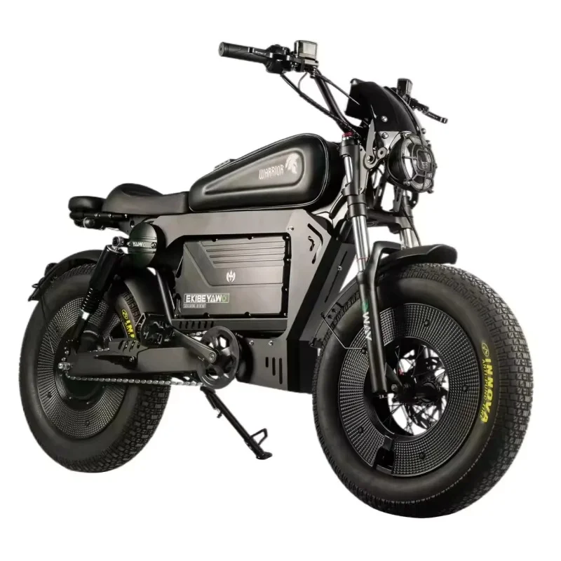HC0001 Electric Bikes 3000W motor 60V 45AH Lithium Battery max speed 90km/h Electric bicycle off road cross-country Adult e bike image 5