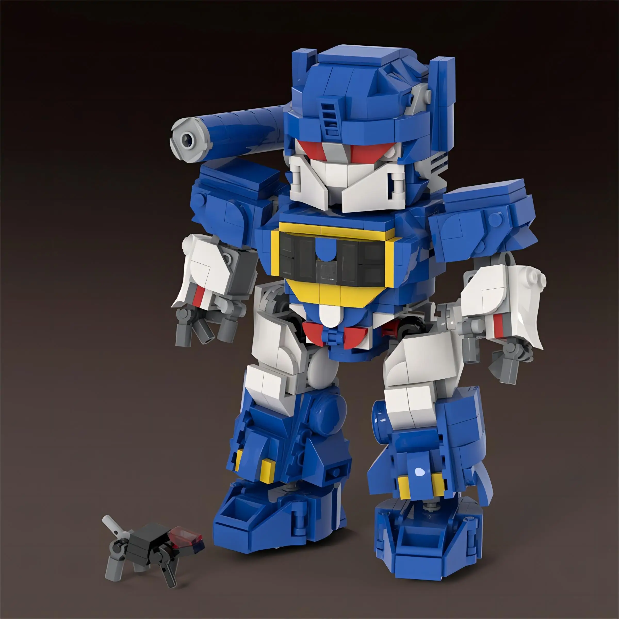

MOC Classic Anime Cartoon Robot Building Block Set Mech Transformation Warrior Soundwave Model Kids Assembly Toys Birthday Gift
