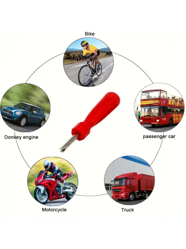 AliExpress 1PC Slotted Handle Tire Valve Stem Core Remover Screwdriver Car Bicycle Styling Accessory Car Tire Repair And Installation Tool