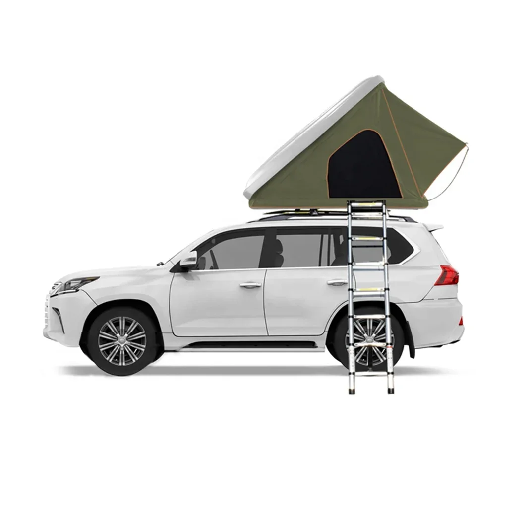 Roof Top Tent Car 2.1m Four Season For Camping Hard Shell   